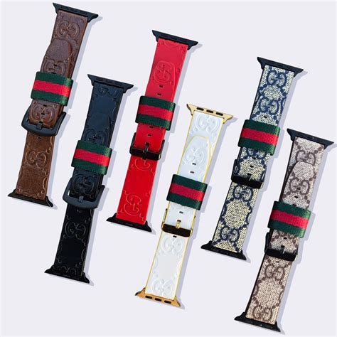 gucci apple watch band men's|gucci watch bands.